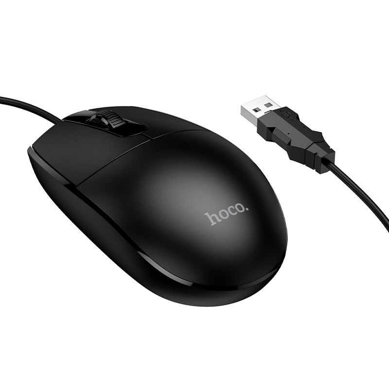 Hoco Wired Business Mouse GM50 - Black